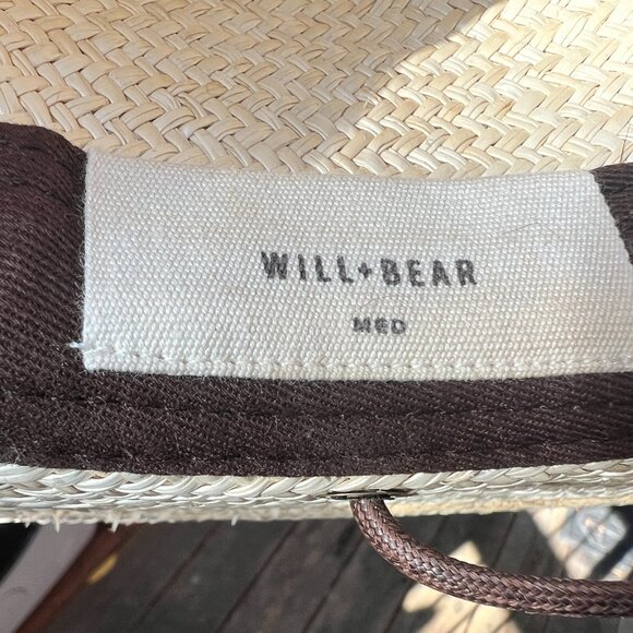 Will & Bear Rider Bone | White Palm Straw Hat - Picture 5 of 8